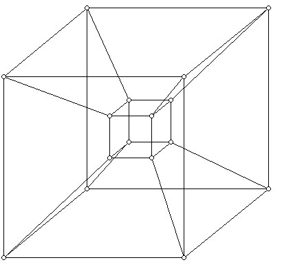 A combinatorial 4-cube