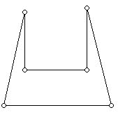 A hexagon requiring 2 guards