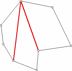 General polygon divided into convex 4-gons
