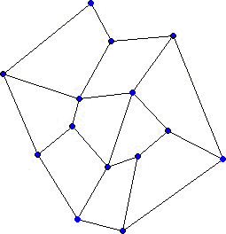 A point set turned into a plane graph with all bounded faces 4-gons