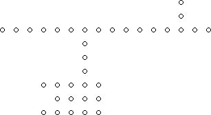 The previous set of lattice points with one point omitted for which no nice polygonalization exists