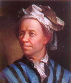 Color portrait of Euler