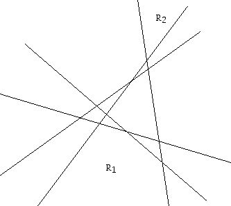 An arrangement of lines