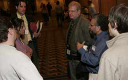 Individuals meet Lazarsfeld after his Colloqiuum Lecture