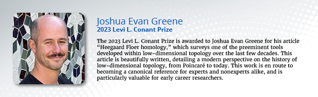 2023 Conant Prize Winner: Greene