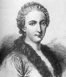 Portrait of Maria Agnesi