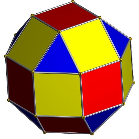 Pseudo rhombicuboctahedron