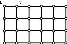 3x5 grid graph
