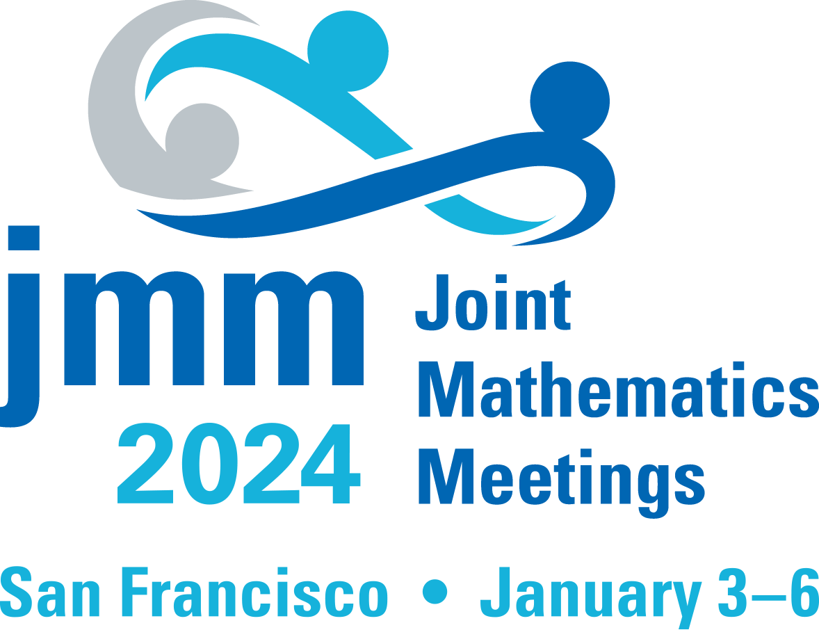 JMM Joint Mathematics Meetings 2023 logo. Boston, Jan 4-7