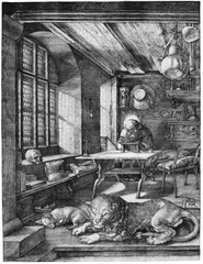 Durer's St. Jerome in His Study