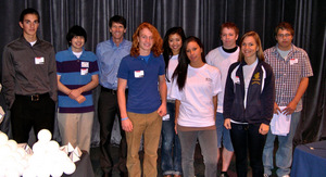 Contestants and Thomas Hales
