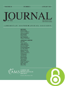 JOURNAL OF THE AMS