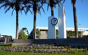 Cal State Fullerton campus