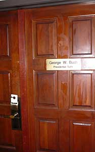 Hotel's Bush presidential suite