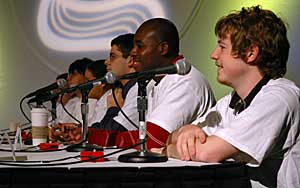 Game contestants