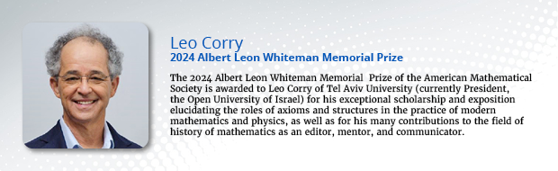 2024 Albert Leon Whiteman Memorial Prize Winner: Corry
