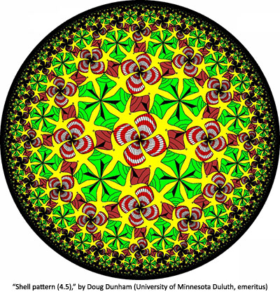 Shell pattern (4.5) by Doug Dunham