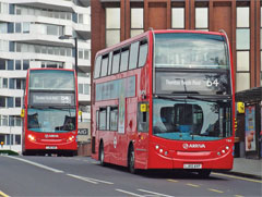 Buses bunching up
