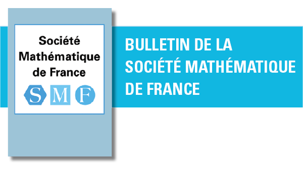 Bulletin de la Societe Mathematique de France