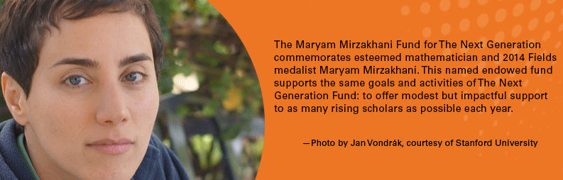  Maryam Mirzakhani Fund