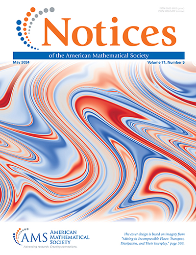 Journal cover: Notices of the American Mathematical Society 