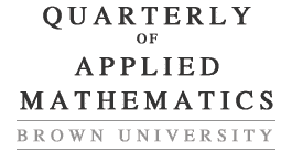 Quarterly of Applied Mathematics